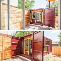 A Shipping Container Home with a Shipping Container Guest House