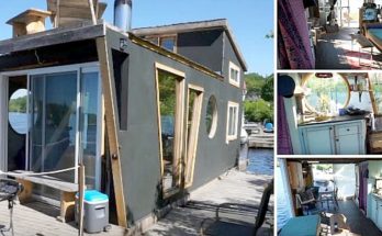 Living Cheap on a DIY Houseboat