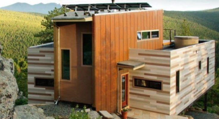 Shipping Container House … It’s Off Grid